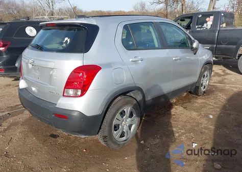 2015 Chevrolet Trax 1Ls from USA, damaged, VIN KL7CJKSB4FB121080